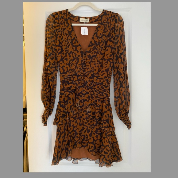 Nicholas Animal Print Dress - Picture 1 of 1